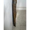 ANTICA PICCOLA SPECCHIERA FRANCESE CORNICE LEGNO DECORO FOGLIA ORO EPOCA 1800