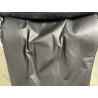 POLTRONA VINTAGE PELLE NERA STILE LE CORBUSIER PER CASSINA anni 70 CHAISE LONGUE
