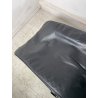 POLTRONA VINTAGE PELLE NERA STILE LE CORBUSIER PER CASSINA anni 70 CHAISE LONGUE