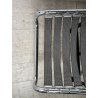 POLTRONA VINTAGE PELLE NERA STILE LE CORBUSIER PER CASSINA anni 70 CHAISE LONGUE