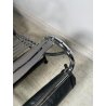 POLTRONA VINTAGE PELLE NERA STILE LE CORBUSIER PER CASSINA anni 70 CHAISE LONGUE