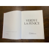 LIBRO D'ARTE "VERDI e la FENICE" Esemplare  776 Officine del Novecento