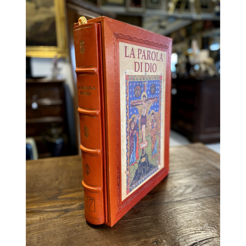 LIBRO D'ARTE "La PAROLA di DIO" Esemplare  392 Officine del Novecento TABLE BOOK