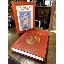 LIBRO D'ARTE "La PAROLA di DIO" Esemplare  392 Officine del Novecento TABLE BOOK