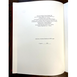 LIBRO D'ARTE "La PAROLA di DIO" Esemplare  392 Officine del Novecento TABLE BOOK