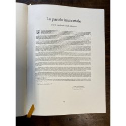 LIBRO D'ARTE "La PAROLA di DIO" Esemplare  392 Officine del Novecento TABLE BOOK