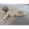 Royal Copenhagen CRAWLING BABY bimbo che gattona con calzino ADA BONFILS  1739