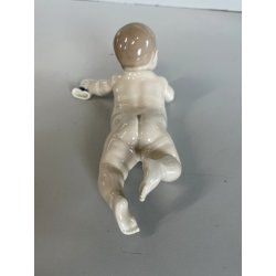 Royal Copenhagen CRAWLING BABY bimbo che gattona con calzino ADA BONFILS  1739
