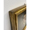 ANTICO QUADRO RITRATTO NOBIL UOMO DIPINTO OLIO SU TELA EPOCA 800 50X60CM CORNICE