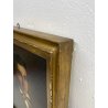 ANTICO QUADRO RITRATTO NOBIL UOMO DIPINTO OLIO SU TELA EPOCA 800 50X60CM CORNICE