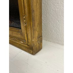 ANTICO QUADRO RITRATTO NOBIL UOMO DIPINTO OLIO SU TELA EPOCA 800 50X60CM CORNICE