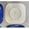 SET 8 SOTTOPIATTI QUADRATI ESTE C.E. Ceramica VINTAGE BLU LAPISLAZZULO 32x32 cm