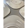 SET 8 SOTTOPIATTI QUADRATI ESTE C.E. Ceramica VINTAGE BLU LAPISLAZZULO 32x32 cm