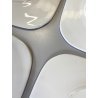 SET 8 SOTTOPIATTI QUADRATI ESTE C.E. Ceramica VINTAGE BLU LAPISLAZZULO 32x32 cm