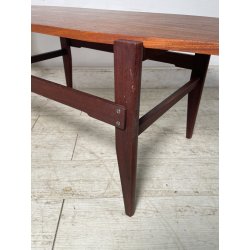 TAVOLINO DA SALOTTO caffè VINTAGE ANNI 60 LEGNO ITALIA DESIGN MID-CENTURY TABLE
