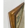 QUADRO DIPINTO Carlo Monti VEDUTA CORSO EUROPA BARCHE PORTO ARONA 2000 OLIO TELA