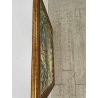 QUADRO DIPINTO Carlo Monti VEDUTA CORSO EUROPA BARCHE PORTO ARONA 2000 OLIO TELA