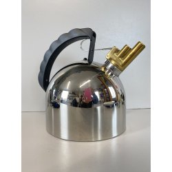 BOLLITORE ALESSI DESIGN Richard Sapper ACCIAIO 18/10 FONDO RAME PRIMA EDIZIONE