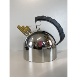 BOLLITORE ALESSI DESIGN Richard Sapper ACCIAIO 18/10 FONDO RAME PRIMA EDIZIONE