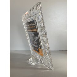 CORNICE PORTAFOTO PICTURE FRAME 15 x 10 cm CRISTALLO Rosenthal MCM VINTAGE '60