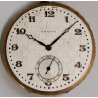 ANTICO OROLOGIO TASCA DORATO Art Déco ORATOR cal. 18.220 anni 30 POCKET WATCH