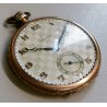 ANTICO OROLOGIO TASCA DORATO Art Déco ORATOR cal. 18.220 anni 30 POCKET WATCH