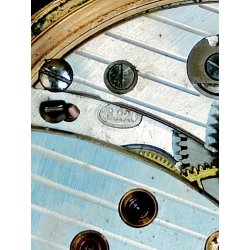 ANTICO OROLOGIO TASCA DORATO Art Déco ORATOR cal. 18.220 anni 30 POCKET WATCH