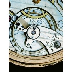 ANTICO OROLOGIO TASCA DORATO Art Déco ORATOR cal. 18.220 anni 30 POCKET WATCH