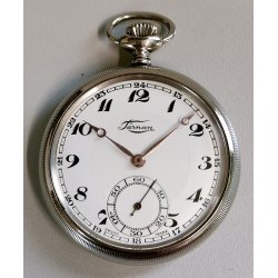 ANTICO OROLOGIO TASCA Tärnan ANNI 50 Pocket Watch DIAL 24 HOURS Montre de Poche