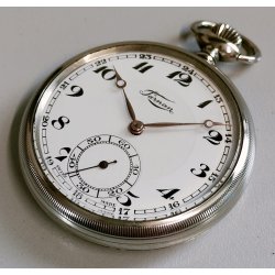 ANTICO OROLOGIO TASCA Tärnan ANNI 50 Pocket Watch DIAL 24 HOURS Montre de Poche