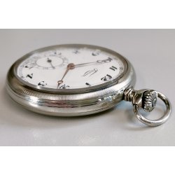 ANTICO OROLOGIO TASCA Tärnan ANNI 50 Pocket Watch DIAL 24 HOURS Montre de Poche