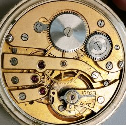 ANTICO OROLOGIO TASCA Tärnan ANNI 50 Pocket Watch DIAL 24 HOURS Montre de Poche