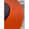 TAVOLINO SALOTTO DESIGN ANNI 70 PORTA OGGETTI PLASTICA ARANCIONE VINTAGE TABLE