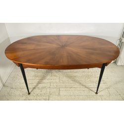 TAVOLO PRANZO DESIGN Silvio Cavatorta ANNI 60 LEGNO FRASSINO VINTAGE BAR