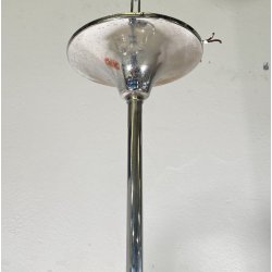 LAMPADARIO DESIGN ATTR. TONI ZUCCHERI VETRO METALLO LAMPADA SOFFITTO ANNI 70