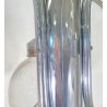 LAMPADARIO DESIGN ATTR. TONI ZUCCHERI VETRO METALLO LAMPADA SOFFITTO ANNI 70