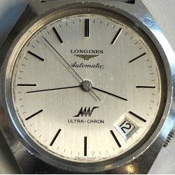 OROLOGIO POLSO Longines ULTRA CHRON anni 60 cal. 431 AUTOMATIC Vintage Watch