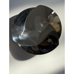 RARO VASSOIO ALESSI "Resonance" MAXI ø56,5cm DESIGN Abi Alice ACCIAIO INOX 18/10