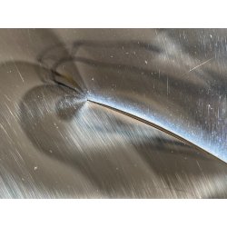 RARO VASSOIO ALESSI "Resonance" MAXI ø56,5cm DESIGN Abi Alice ACCIAIO INOX 18/10