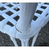 SET 6 SEDIE ESTERNO DA GIARDINO ANNI 70 F.A.I.M. Italia ALLUMINIO PRESSOFUSO