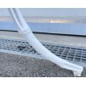 TAVOLO ROTONDO DA GIARDINO ANNI 70 F.A.I.M. Italia ALLUMINIO PRESSOFUSO ESTERNO