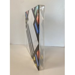 SCULTURA ASTRATTA PLEXIGLASS A. G. Bertolio OPERA N. 270 30x33X3 cm ANNO  '77