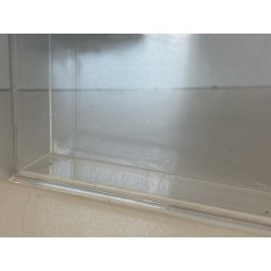 SCULTURA ASTRATTA PLEXIGLASS A. G. Bertolio OPERA N. 270 30x33X3 cm ANNO  '77