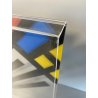 SCULTURA ASTRATTA PLEXIGLASS A. G. Bertolio OPERA N. 270 30x33X3 cm ANNO  '77