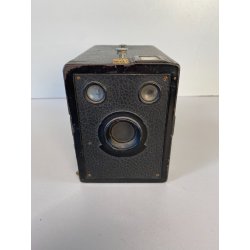 FOTOCAMERA VINTAGE Kodak Six-20 Hawk-Eye BOX CAMERA ANNI '30 ART DECò
