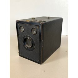 FOTOCAMERA VINTAGE Kodak Six-20 Hawk-Eye BOX CAMERA ANNI '30 ART DECò