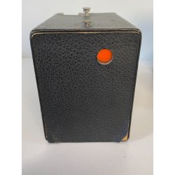 FOTOCAMERA VINTAGE Kodak Six-20 Hawk-Eye BOX CAMERA ANNI '30 ART DECò