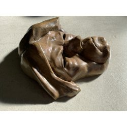 SCULTURA CERAMICA MAIOLICA Pietro Melandri BEETHOVEN MASCHERA Faenza ANNI '40