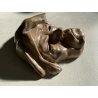 SCULTURA CERAMICA MAIOLICA Pietro Melandri BEETHOVEN MASCHERA Faenza ANNI '40