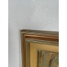 QUADRO DIPINTO Carlo Monti VEDUTA STUDIO PITTURA CAVALLETTO ANNI 50 OLIO TELA